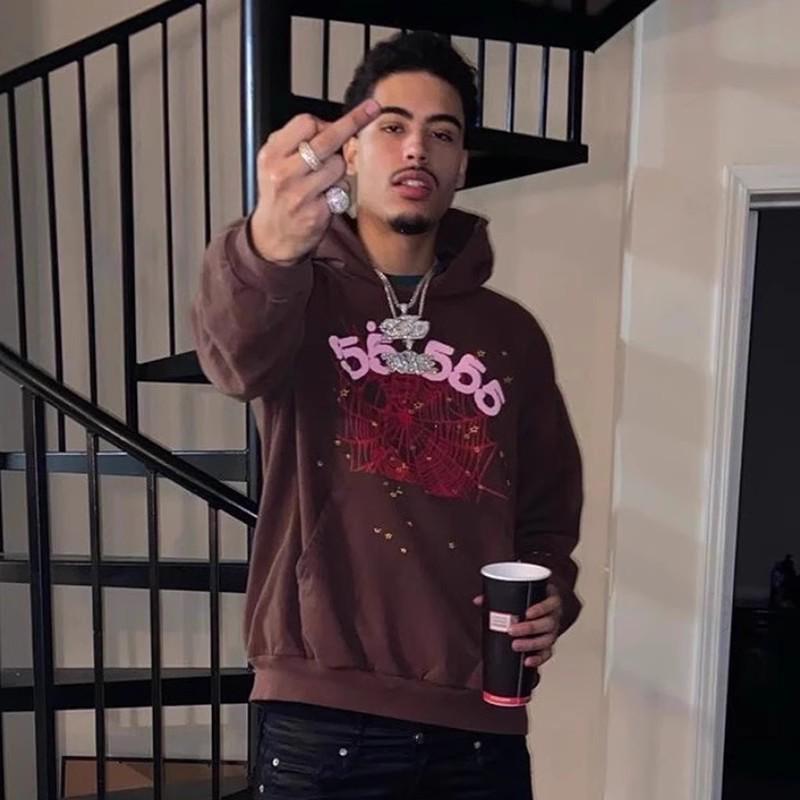 Young Thug Sp5der Pink Hoodie for Men & Women