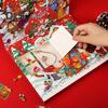 Weihnachts-Countdown-Kalender, Armband-Bastelset für Mädchen, DIY-Schmuckperlen-Charm-Set, 24 Tage, Weihnachts-Countdown-Geschenk für Kinder und Teenager
