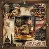 Commemorative Whiskey Glass For  Revolutionary Anniversary, Personalized Whiskey Glass.