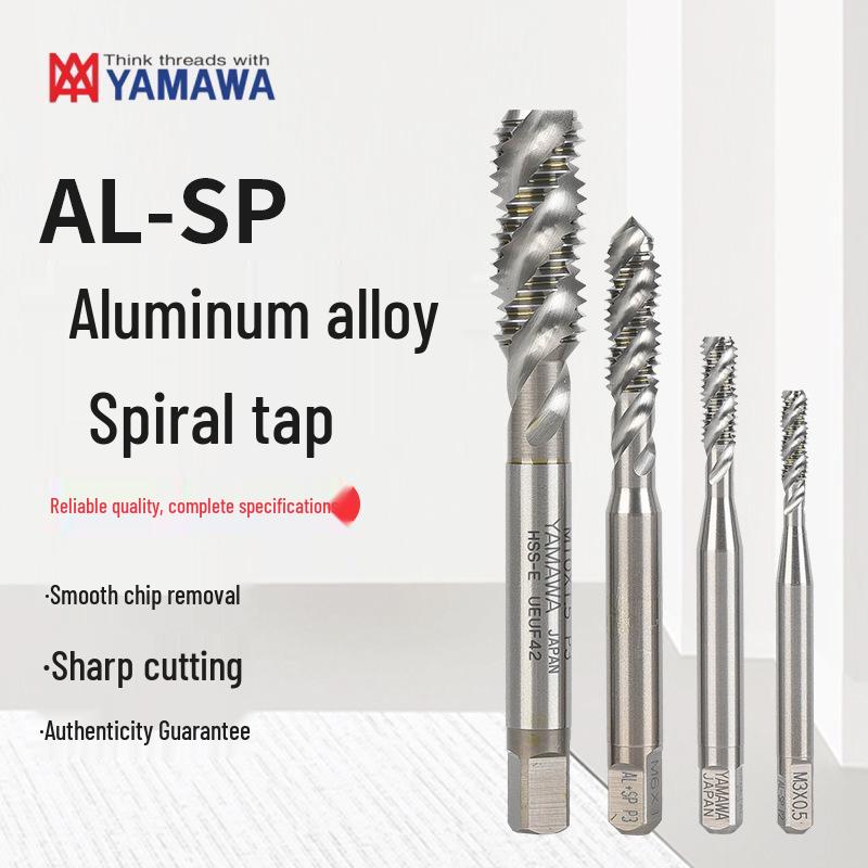 YAMAWA AL+SP Spiral Flute Tap for Aluminum Alloys Special Alloy M4*0.7