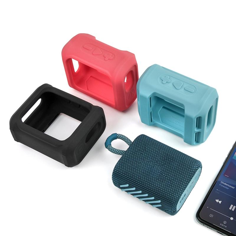 Sweatproof Travelling for Case with Strap for-JBL GO3 Speaker Holder for Protection for Shell Waterproof Carrying Holder