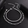 Two Piece Set of Shimmering Bracelets for Women, Sweet and Simple Layered Bracelets