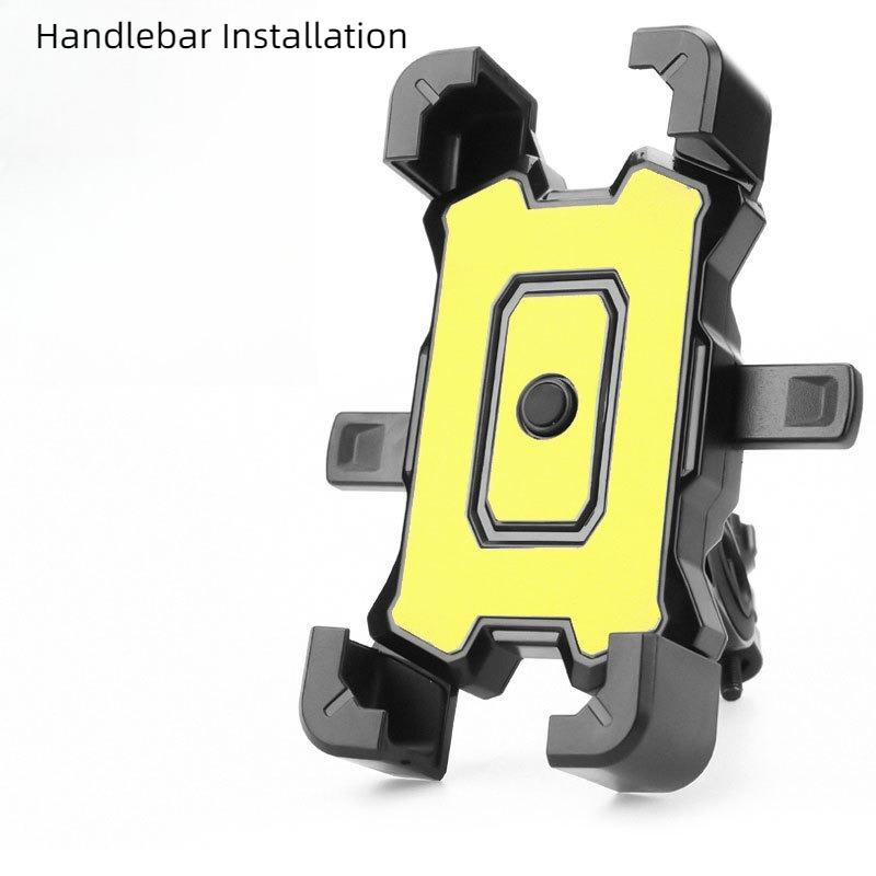 Adjustable Electric Bike Motorcycle Bicycle Riding Shockproof  Bracket Phone Holder Mount for Bike Handlebar Bicycle