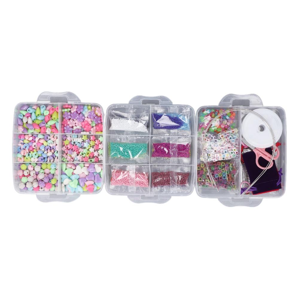 4774pcs Multiple Shapes Beads Bracelet Making Kit Colorful Jewelry Making Kit  DIY Jewelry Making