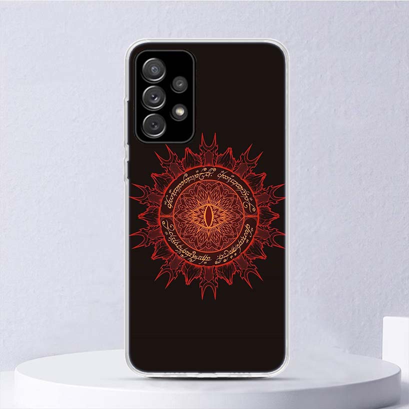 The L-Lord of The R-Rings Soft Case For Samsung Galaxy A17 A16 A26 A36 A56 A15 A14 A13 A55 A54 A53 Phone Cover A25 A35 A24 A34 A