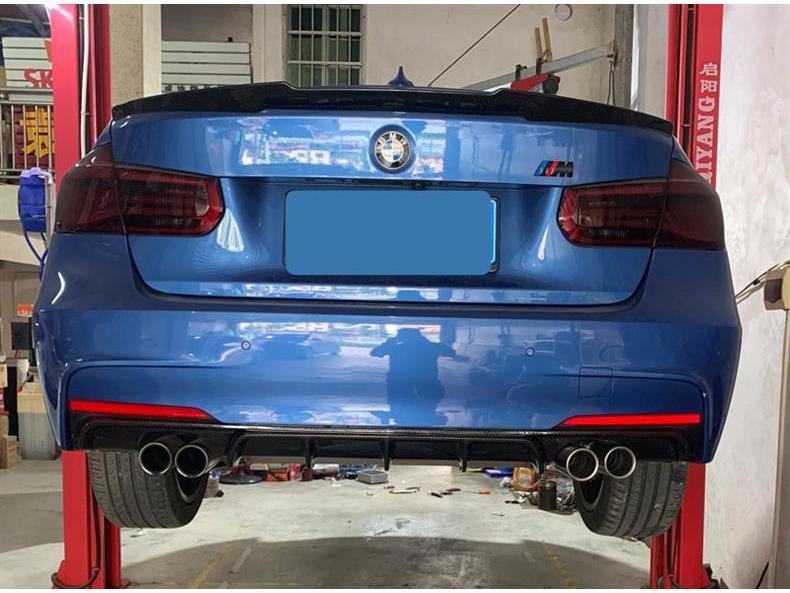 Quad Exhaust Tips for Modified BMW 3 & 4 Series 320GT330Li425M428 - Right Side Decor