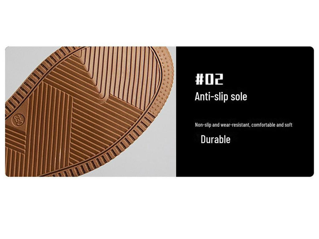 Women's Spring 2025 White Cowhide Height-Increasing Shoes, Thin Style, Soft Leather, Soft Sole, Slip-On.