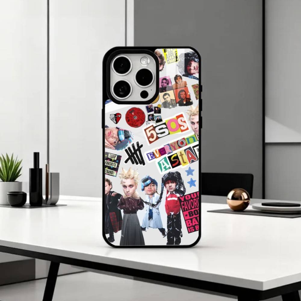 5 S-Seconds of S-Summer Band Phone Case For iPhone17,16,15,14,13,12,11 Plus,Pro Max Magnetic For Magsafe Wireless Charging