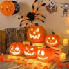 Spooky Halloween LED Pumpkin Lantern Illuminating Home Decor Bar Scene Setter Festive Decoration for Your Halloween Party