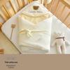 Baby Cotton Swaddle Blanket with Bear Head