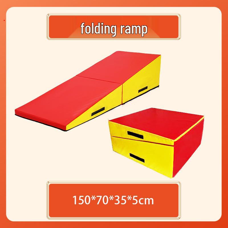 Kids' Soft Folding Incline Mat for Fitness & Sensory Training