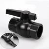 Pvc Pipe Ball Valve 20/25/32/40/50Mm Garden Irrigation Agriculture Water Supply Aquarium Water Pipe Connector Fittings
