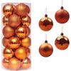 24Pcs Christmas Balls Ornaments for Xmas Christmas Tree, Christmas Shatterproof Ball Ornaments, Christmas Hanging Balls for Holiday Wedding Party