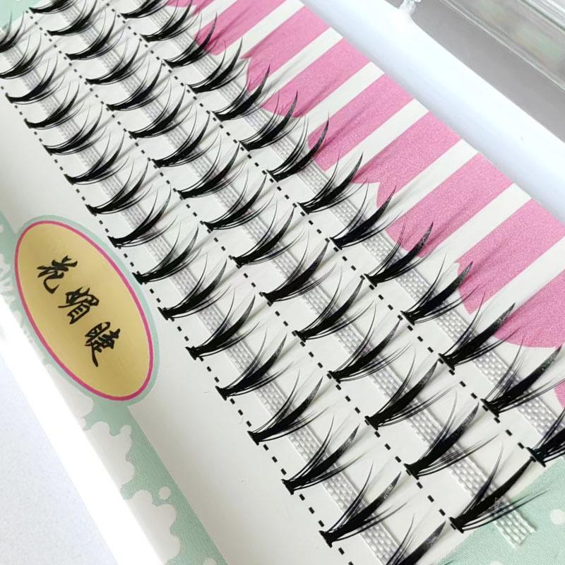 

Little Devil Segmented Manga Style False Eyelashes - Natural, Realistic, CD Curl, Long