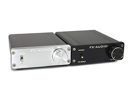 FX-AUDIO- FX-502J [Schwarz] TPA3116 50W x 2ch Integrierter Verstärker