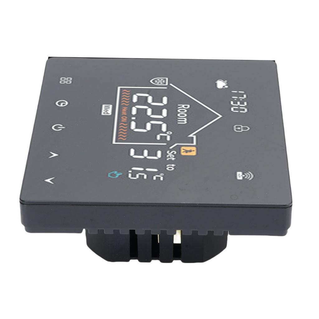 Programmierbarer Smart Thermostat Touchscreen LCD-Anzeige Wasserheizung Kesselthermostat für Zuhause Büro Einkaufszentrum Hotel