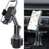 ML238 Verstellbarer Langhals Auto-Becherhalter Handyhalterung 360 Grad Drehung Universelle Smartphone-Halterung