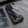 Mechanical Components Phone Case For IPhone 17 Air 16 E Pro Max 15 14 13 Mini 12 Pro 11 Max Plus Black Glass Cover