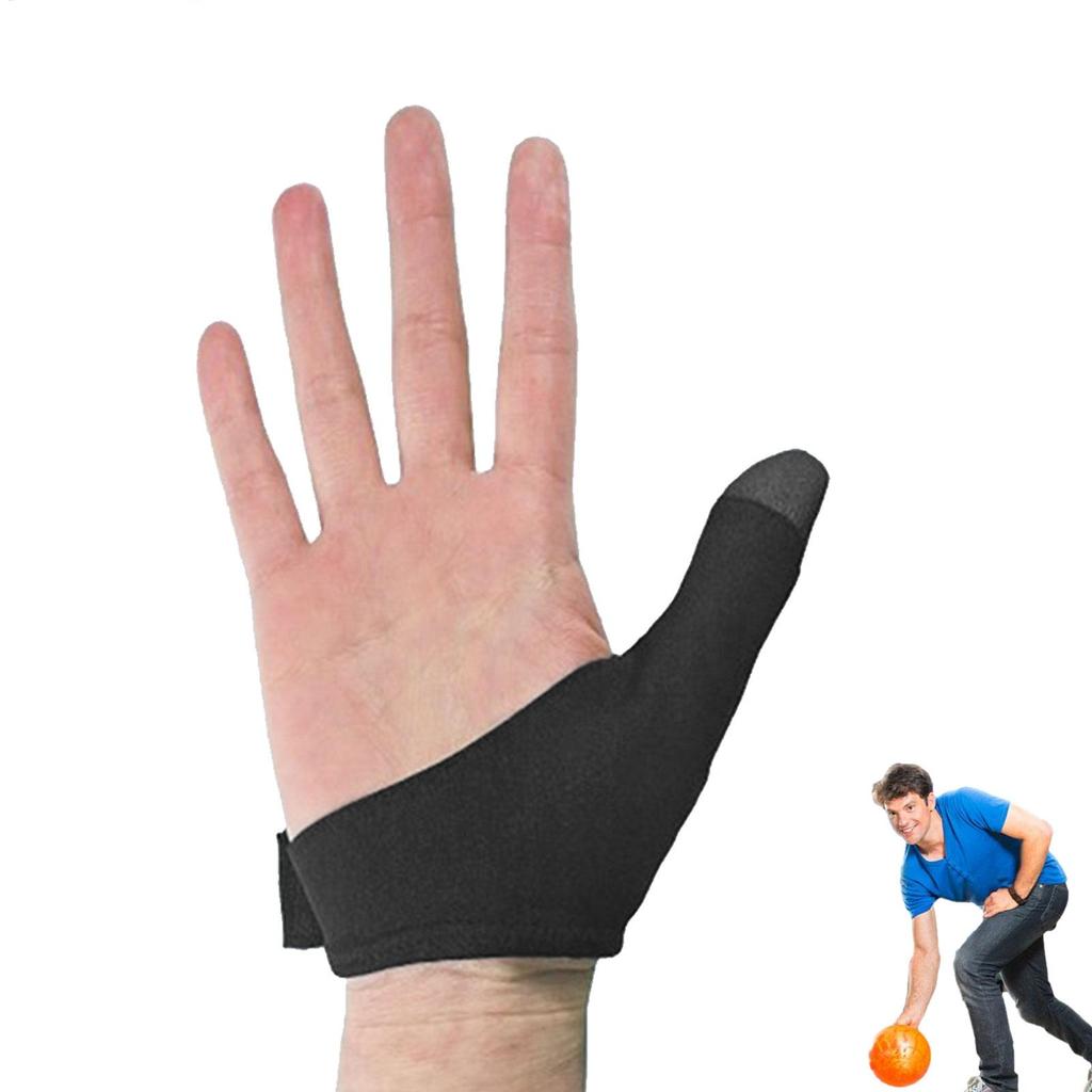 1PCS Unisex Bowling Thumb Glove Elastic Bowling Thumb Saver Protector Glove Easy To Use Thumb Stabilizer Save For Bowling Ball