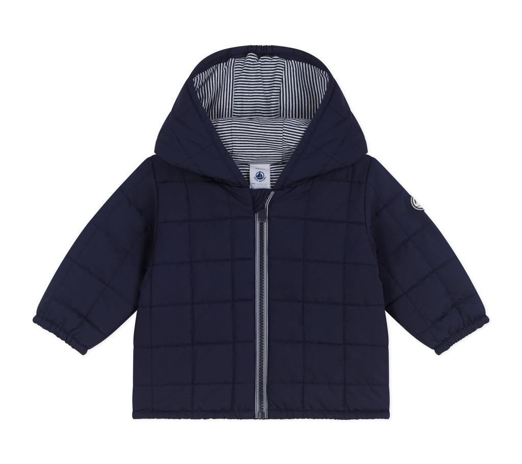 Petit Bateau Padded Jacket A0EB2 Size 36 95cm Navy, Months,