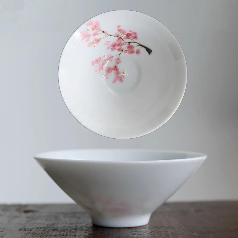 Japanese Style Ceramic Wine Sets Handmade Flower Sake Cup Wine Bottle Sakura Teacups Home Bar Barware Supplies Gifts 2025 New