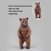 Wild Brown Bear Pvc Figurine Collection With Realistic Design For Young Children