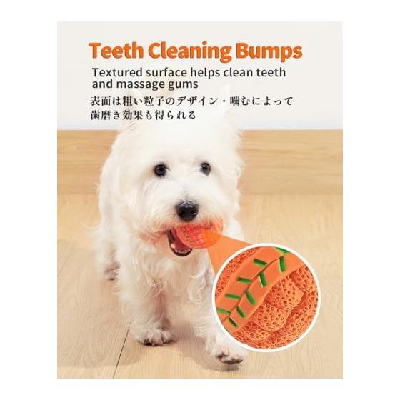 SCHITEC Dog Toy Ball with Sound [Set of 4, Baseball, Soccer, Volleyball, Basketball] Chew Toy, Toothpaste, Durable, Lack of Exercise, Stress Relief,