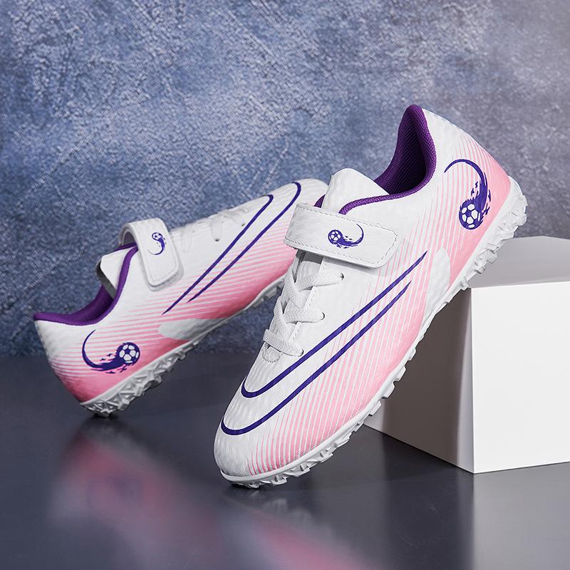Dětské fotbalové boty Dětské kopačky Venkovní fotbalové kopačky Chlapecké Futsalové tréninkové sportovní tenisky FG/TF Unisex Tenis Masculino