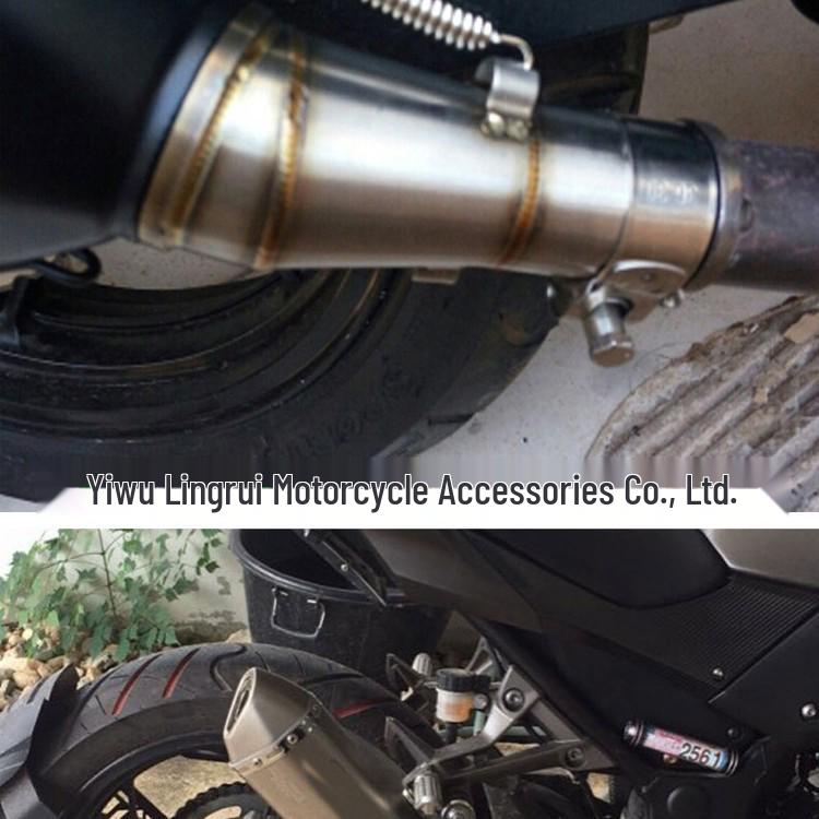 Modification du tube d'échappement intermédiaire pour Kawasaki Z250/Z300/Ninja 250/300