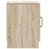 Nightstand 2 Pcs Sonoma Oak 43 X 34.5 X 47 Cm Engineered Wood