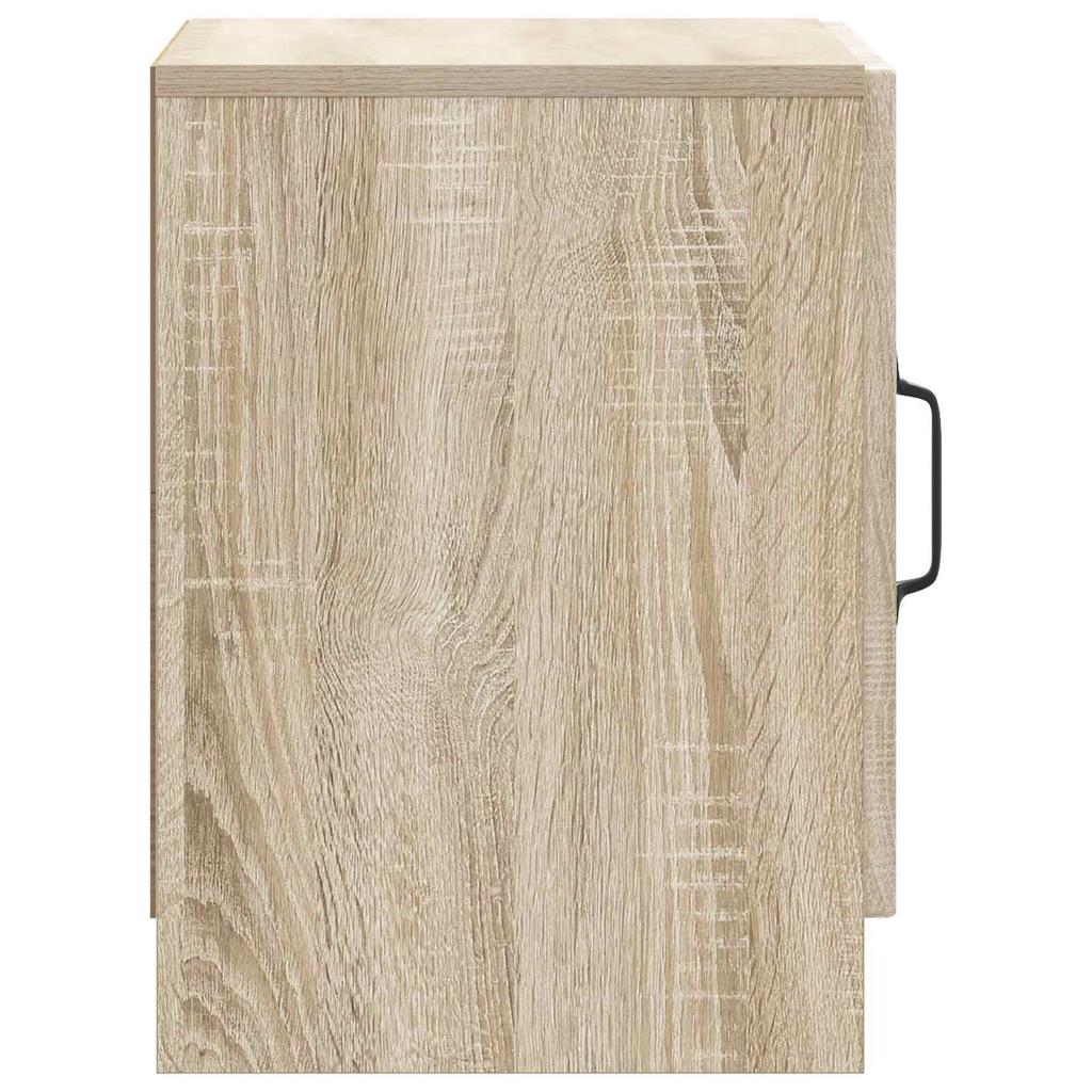 Nightstand 2 Pcs Sonoma Oak 43 X 34.5 X 47 Cm Engineered Wood