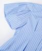 Titibait Waist Tuck Half Sleeve Shirt ADXP4114 Free Size Black Women's