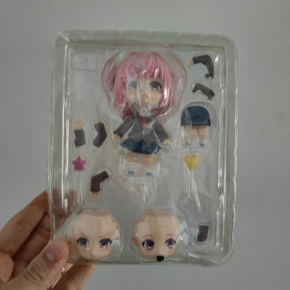 Doki Doki Literature Club! Monika 1817 Cute Girl Articulated Figure Model Toys Christmas Gift 10cm
