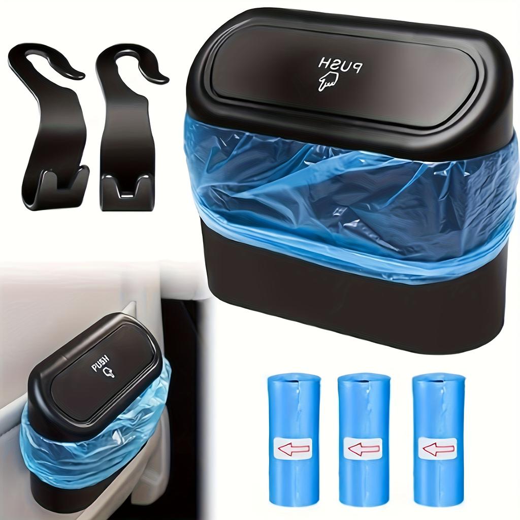 1pc Black Elastic Car for Seat Back Storage Bag, Mesh Net Organizer, Trunk and for Seat Tidy Cargo Holder, Vehicle Interior Accessories