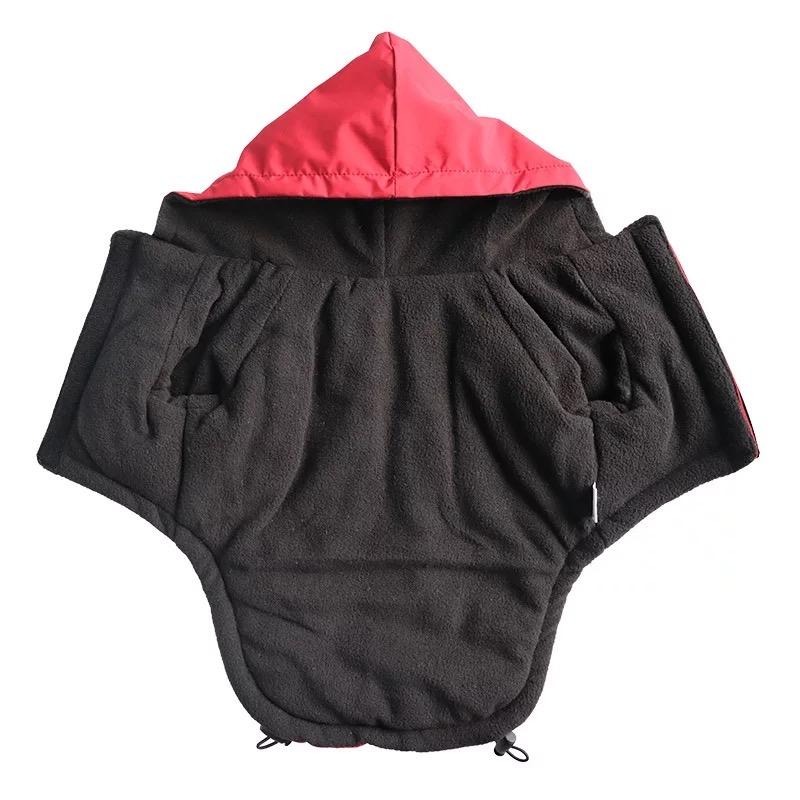 Pet Dog Winter  Waterproof Coat Puppy Warm Jacket The Dog Face Hoodie Reflective Clothing For Small Medium Dogs Cat Pet
