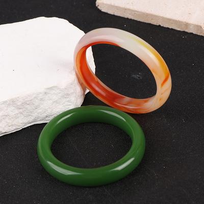 Jade Armreif Armband Charm Schmuck Zubehör Glück Amulett Geschenke für Frauen