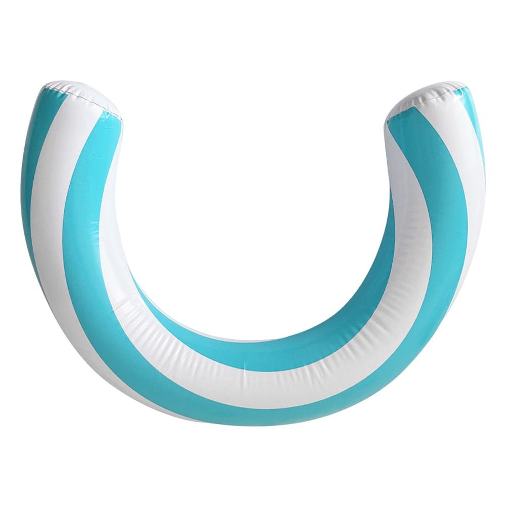 

Inflatable Buoyancy Stick High Buoyancy Curved Swimming Noodle Leakproof Swim Training Aid Pool Accessories синий