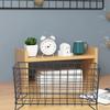 Coffee Capsule Storage Basket Desktop Storage for Case Home Decor Supplies for Home School Office Magazine File Organiza