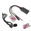 Bluetooth 5.0 AUX Cable Adapter with Microphone Replacement for A3 A4 A6 A8 TT R8 RNS E Headunit