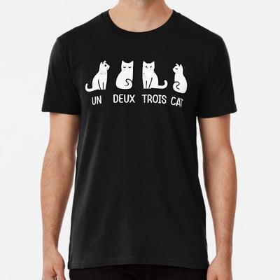 Un Deux Trois Cat T-Shirt S-5XL Best T-Shirt