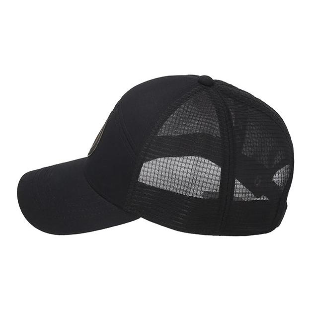 Emporio Armani Bavlněná baseballová čepice Pánské klobouky Černá 7X000056AF13425
