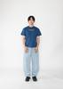 DOTON Staring Crop T-Shirts(Deep Blue)
