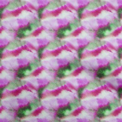 Βαμβακερό Ελαστικό Φούξια Ροζ Ύφασμα Tie Dye Υλικό Ραφής Ποπλίνα με Μοτίβο Ανά Γιάρδα 40 Ίντσες