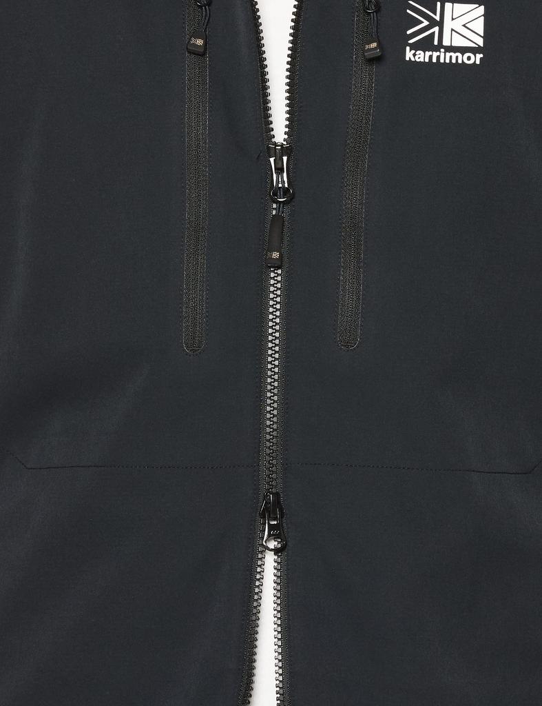 Soft Shell Jacket Arete Ventilation Parka Black M [Karimar]