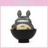 Totoro Cartoon Cute Bowl Sitting Cat Mini Model Ornament For Landscape Decor