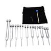 A96I-Aluminum Alloy Chakra Tuning Forks Set With Hammers For Healing, Sound Therapy, Meditation, Yoga