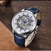 Pagani Design Luksus Automatisk Business Mekanisk Klokke Lær Skjelett Hul Klokke Vanntett Herre Mekanisk Klokke