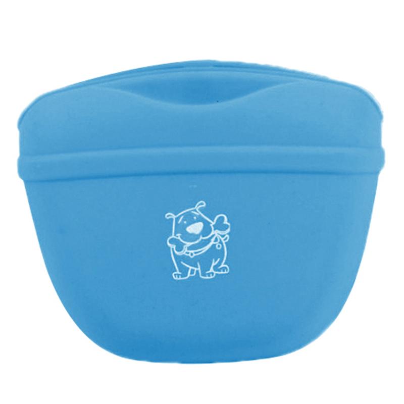 

1Pc Portable Pet Dog Training Bag Food Reward Waist Bags Pet Supplies Pouch Blue