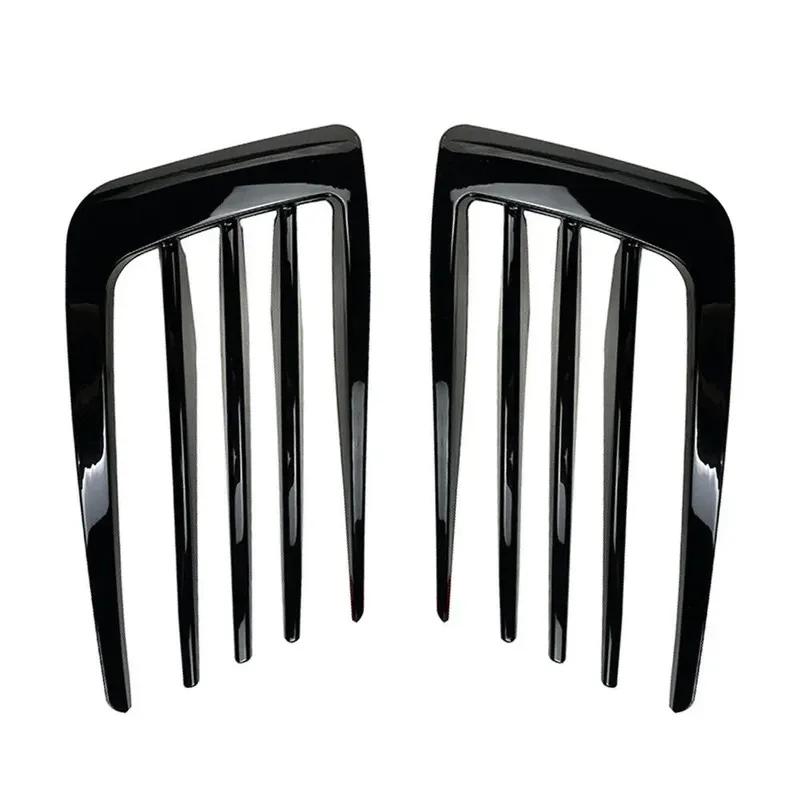 Car Front Bumper Wind Knife Fog Frame Lamp Trim Blade Strip Light Eyebrow Cover For VW Volkswagen Golf 7 MK7 GTI GTD 2012-2017