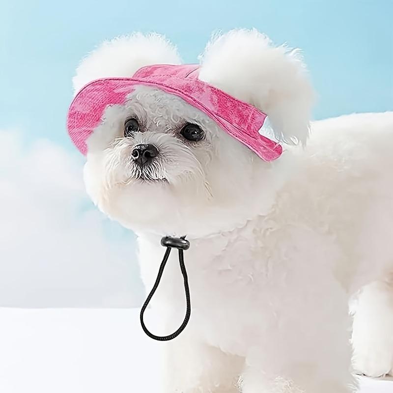 Summer Dog Cap Dogs Accessories Apparels Supplies Costume Hat Clothes Caps Pet Helmet Hats Products Puppy Grooming